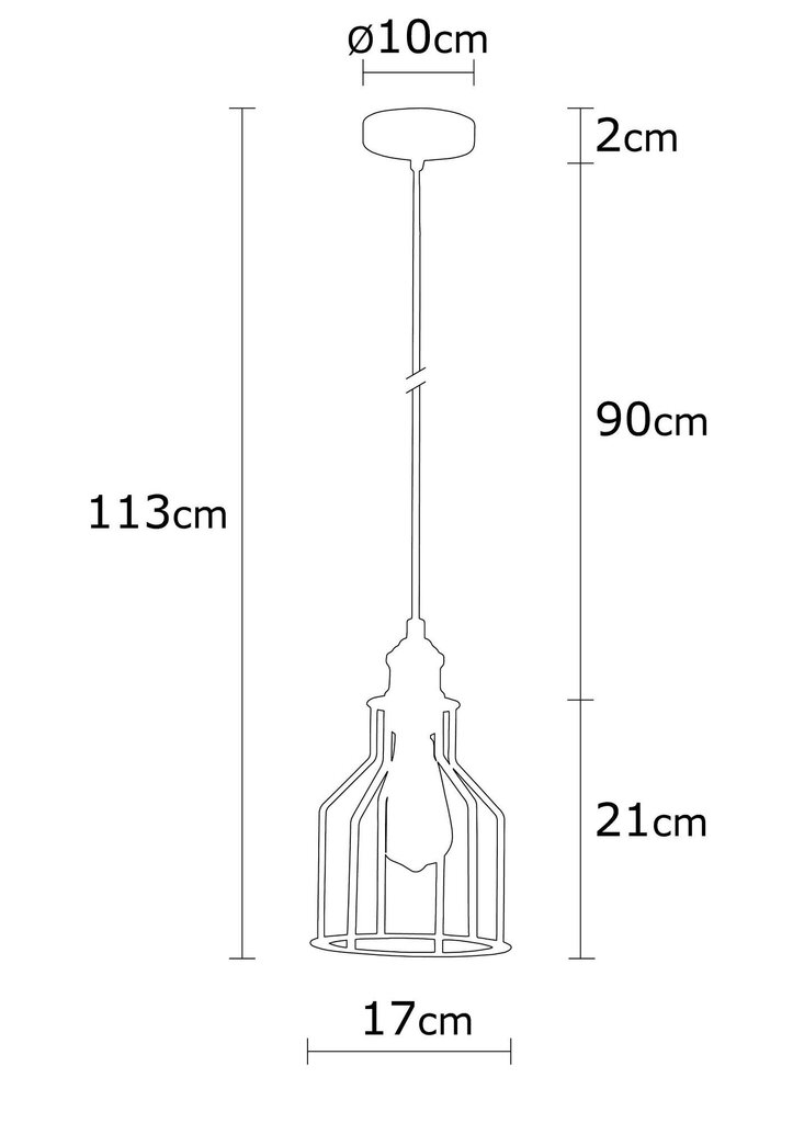 Riippuvalaisin Opviq Alby Alacati - N-1092 hinta ja tiedot | Riippuvalaisimet | hobbyhall.fi