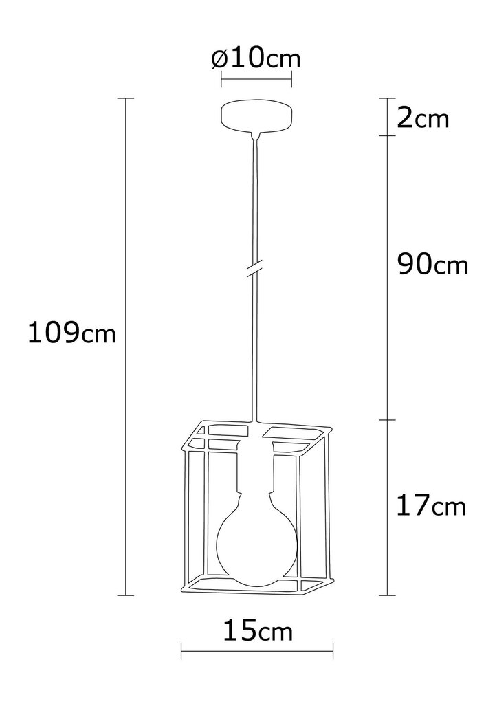 Riippuvalaisin Opviq Noor Selimiye - N-1172 hinta ja tiedot | Riippuvalaisimet | hobbyhall.fi