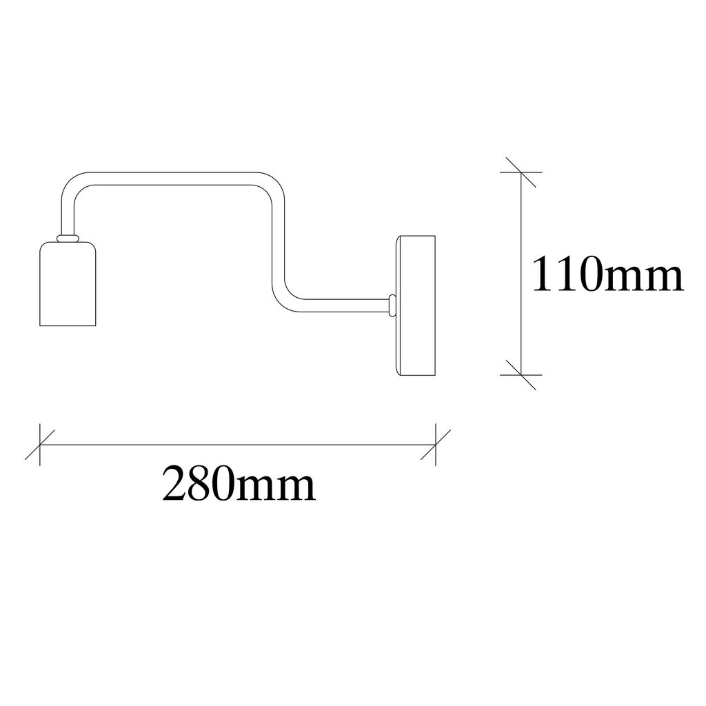 Seinävalaisin Opviq Denge hinta ja tiedot | Seinävalaisimet | hobbyhall.fi