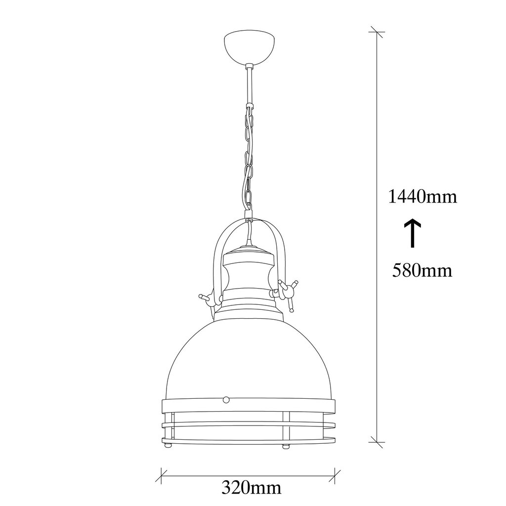 Riippuvalaisin Opviq Sağlam - 3762 hinta ja tiedot | Riippuvalaisimet | hobbyhall.fi