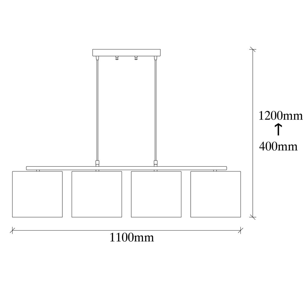 Riippuvalaisin Opviq Valiz - 4706 hinta ja tiedot | Riippuvalaisimet | hobbyhall.fi