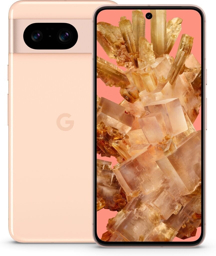 Google Pixel 8 5G 8/128GB Rose hinta ja tiedot | Matkapuhelimet | hobbyhall.fi