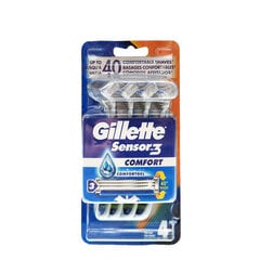 Käsikäyttöinen partakone Gillette Sensor 3 Confort (4 osaa) hinta ja tiedot | Parranajo ja karvanpoisto | hobbyhall.fi