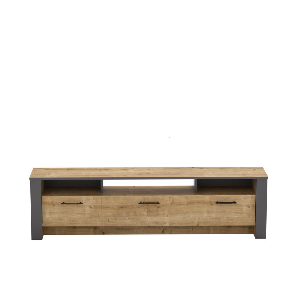 TV-taso Kalune Design Manhattan 180 cm, tammi/harmaa hinta ja tiedot | TV-tasot | hobbyhall.fi