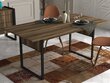 Ruokapöytä Kalune Design Lost, ruskea hinta ja tiedot | Ruokapöydät | hobbyhall.fi