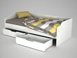 Sänky Kalune Design Young, 91,4x191 cm, valkoinen hinta ja tiedot | Sängyt | hobbyhall.fi