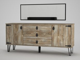 Sivupöytä ja peili Kalune Design Costa Aynali Console, beige hinta ja tiedot | Lipastot | hobbyhall.fi