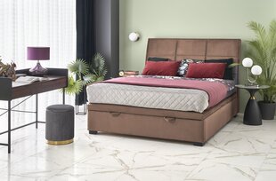 Sänky Halmar Continental 1, 160x200 cm, ruskea hinta ja tiedot | Sängyt | hobbyhall.fi
