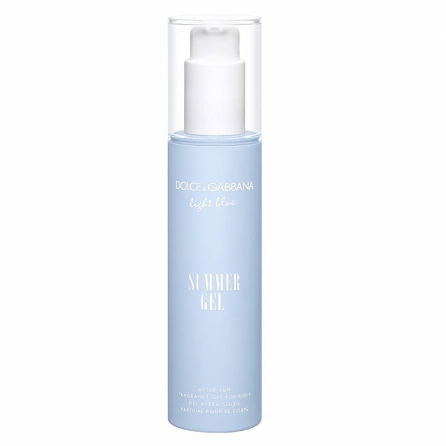 Auringonoton jälkeinen geeli Dolce&Gabbana Light Blue Woman, 150 ml hinta ja tiedot | Aurinkovoiteet | hobbyhall.fi