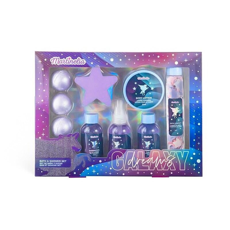 Lahjasetti lapsille Martinelia Galaxy Dreams Bath %& Shower Set hinta ja tiedot | Suihkusaippuat ja suihkugeelit | hobbyhall.fi