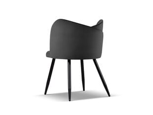 Tuoliryhmä Cosmopolitan Design Santana, harmaa, 2 tuolia hinta ja tiedot | Ruokapöydän tuolit | hobbyhall.fi