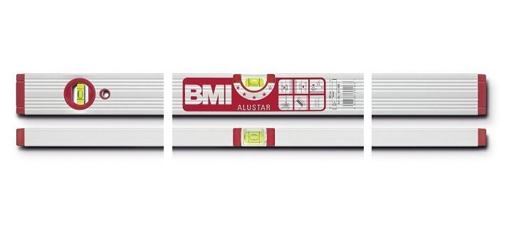 BMI Alustar vesivaaka (40 cm), seinämän paksuus 1,6 mm hinta ja tiedot | Käsityökalut | hobbyhall.fi