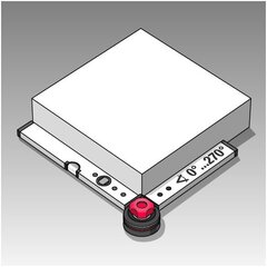 Yleiskulmamitta BMI WINKELSTAR (60 x 80 cm) hinta ja tiedot | Käsityökalut | hobbyhall.fi