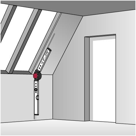 Yleiskulmamitta BMI WINKELSTAR (100 x 150 cm) hinta ja tiedot | Käsityökalut | hobbyhall.fi