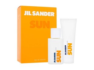 Kosmetiikkasetti Jil Sander Sun: suihkugeeli, 75 ml + EDT hajuvesi naisille, 75 ml hinta ja tiedot | Suihkusaippuat ja suihkugeelit | hobbyhall.fi