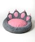 Koiran sänky GoGift Claws, 75x75 cm, harmaa hinta ja tiedot | Pedit ja pesät | hobbyhall.fi