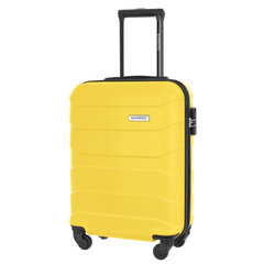 Pieni matkalaukku Barrens Wizzair, S, 34 L, keltainen hinta ja tiedot | Matkalaukut ja -kassit | hobbyhall.fi