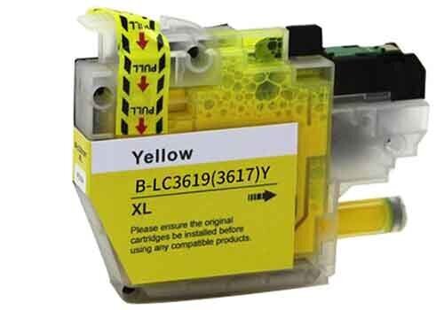 Tarvikevärikasetti Brother Lc3619Xly Yellow hinta ja tiedot | Mustekasetit | hobbyhall.fi