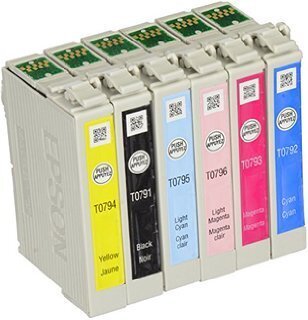 Tarvikevärikasetti set Epson T0791 - 6Pack hinta ja tiedot | Mustekasetit | hobbyhall.fi