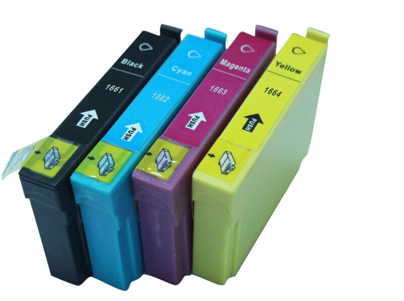 Tarvikevärikasetti set Epson T16Xl / C13T16364010 Cmyk hinta ja tiedot | Mustekasetit | hobbyhall.fi