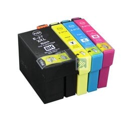 Tarvikevärikasetti set Epson T27Xxlbk+ T27Xl Cmy hinta ja tiedot | Mustekasetit | hobbyhall.fi