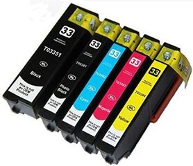 Tarvikevärikasetti set Epson 33Xl T3357 Cmyk + Pbk hinta ja tiedot | Mustekasetit | hobbyhall.fi