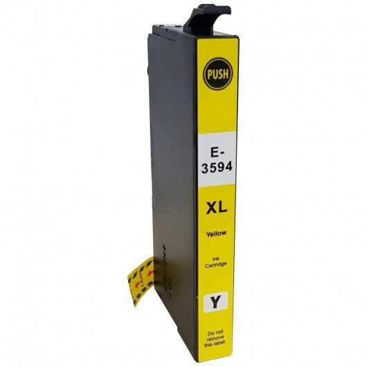 Tarvikevärikasetti Epson 35Xl, T3594 / C13T35944010 Yellow hinta ja tiedot | Mustekasetit | hobbyhall.fi