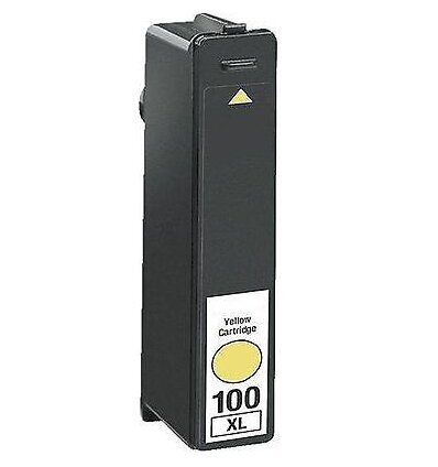 Tarvikevärikasetti Lexmark 100Xl Yellow hinta ja tiedot | Mustekasetit | hobbyhall.fi