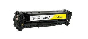 Tarvikevärikasetti Hp 304A, Cc532A Yellow hinta ja tiedot | Laserkasetit | hobbyhall.fi