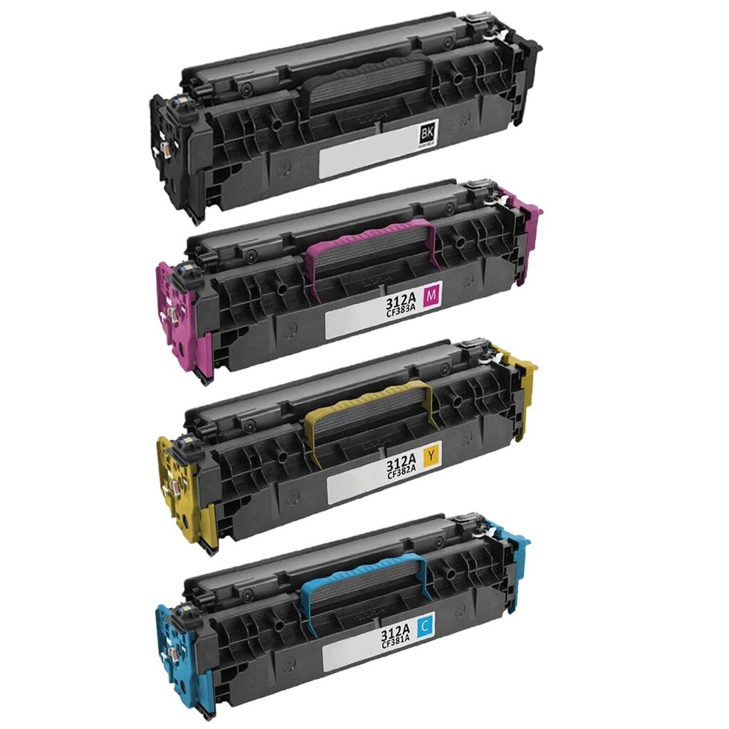 Tarvikevärikasetti set Hp 312A, Cf380X-3A Cmyk hinta ja tiedot | Laserkasetit | hobbyhall.fi