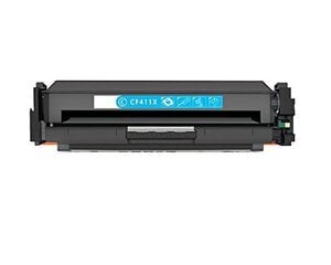 Tarvikevärikasetti Hp 410X, Cf411X Cyan (Garandiita) hinta ja tiedot | Laserkasetit | hobbyhall.fi