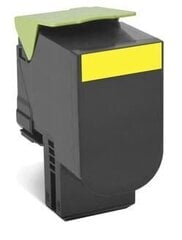 Tarvikevärikasetti Lexmark 802Hy / Cx410 / 80C2Hm0 Yellow hinta ja tiedot | Laserkasetit | hobbyhall.fi