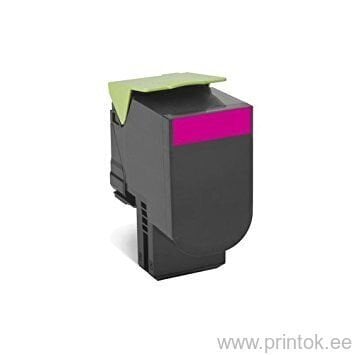 Tarvikevärikasetti Lexmark 802Sm, Cx310 / Cx410 / Cx510 80C2Sm0 Magenta hinta ja tiedot | Laserkasetit | hobbyhall.fi