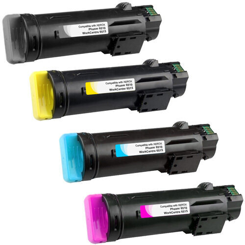 Tarvikevärikasetti Komplekt Xerox Phaser 6510 / 6515 106R0347 Cmyk hinta ja tiedot | Laserkasetit | hobbyhall.fi