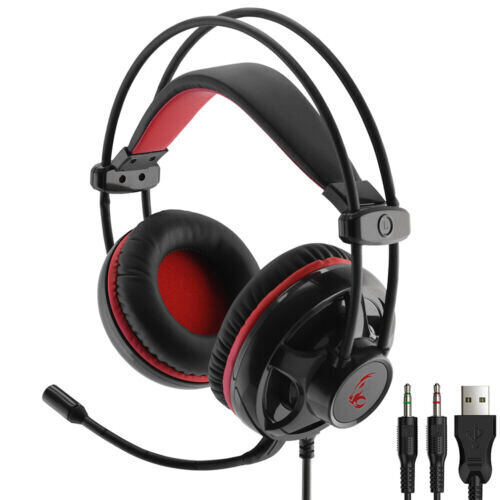 MediaRange Gaming Series wired 5.1 Black/Red MRGS300 hinta ja tiedot | Kuulokkeet | hobbyhall.fi