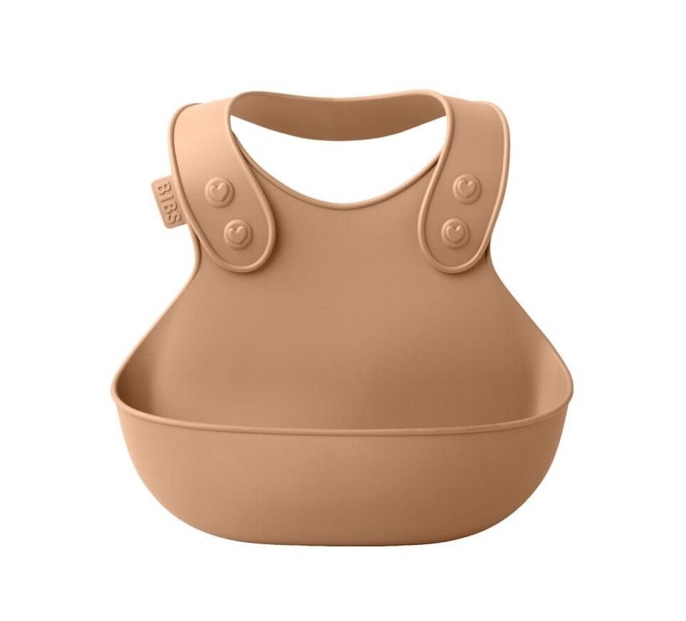 Silikoninen ruokalappu Bibs Sage, beige hinta ja tiedot | Ruokalaput | hobbyhall.fi