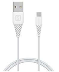 Swissten 5A Super Fast Charge - Huawei USB-C Data ja latauskaapeli 1,5 m valkoinen hinta ja tiedot | Puhelinkaapelit | hobbyhall.fi
