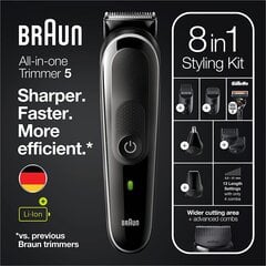 Braun MGK 5380 hinta ja tiedot | Hiustenleikkuukoneet ja trimmerit | hobbyhall.fi