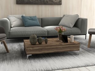 Muokattava sohvapöytä Esinti, ruskea hinta ja tiedot | Sohvapöydät | hobbyhall.fi