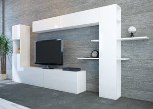 TV-kalustesarja Maxi, valkoinen hinta ja tiedot | TV- ja mediakalusteet | hobbyhall.fi