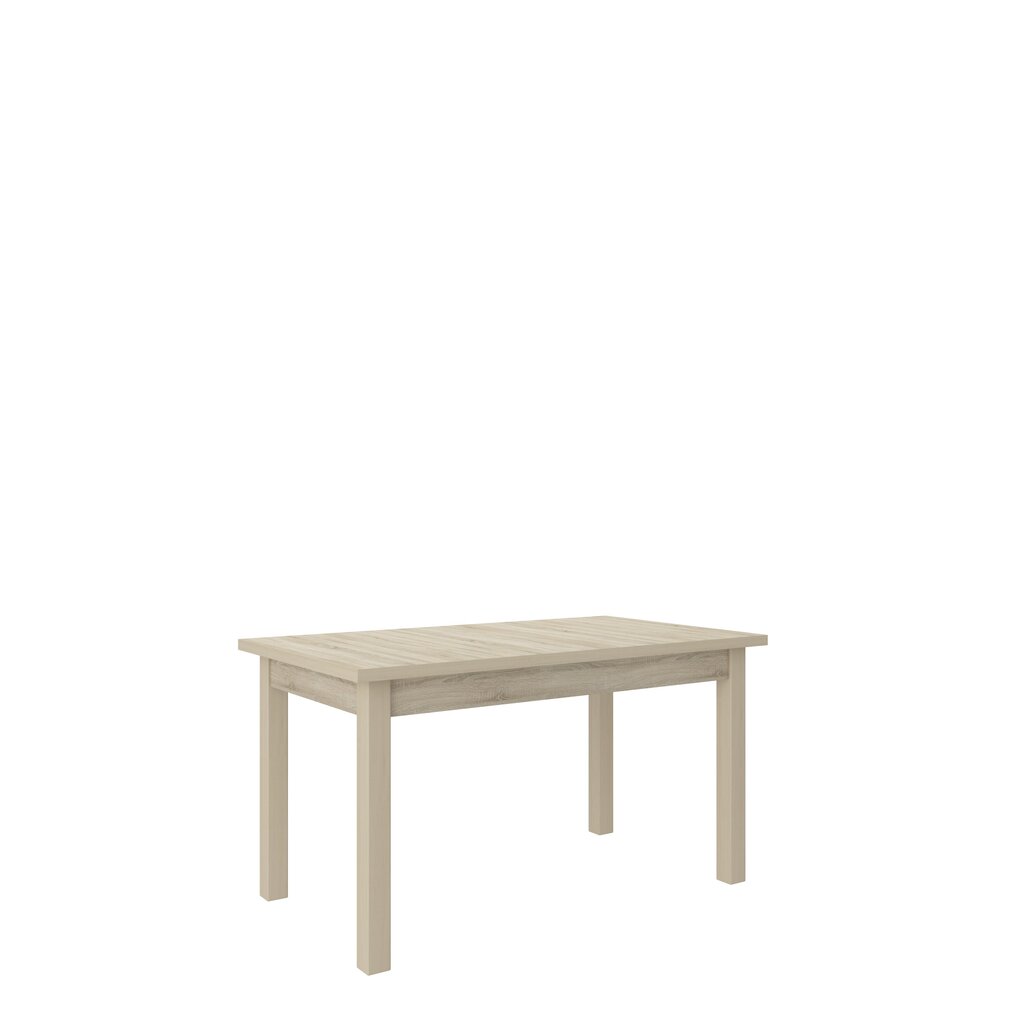 Ruokasalisarja ADRK Furniture Rodos 7, beige/harmaa hinta ja tiedot | Ruokailuryhmät | hobbyhall.fi