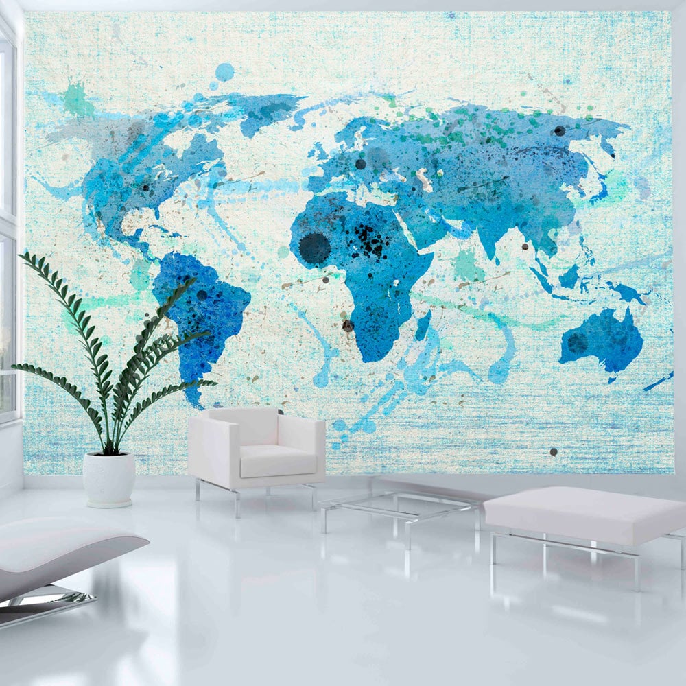 Fototapetti - Cruising and sailing - The World map, 300x231 cm hinta |  