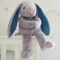 Makuupussi Whisbear Humming Bunny itkutunnistimella, harmaa hinta ja tiedot | Vauvan lelut | hobbyhall.fi