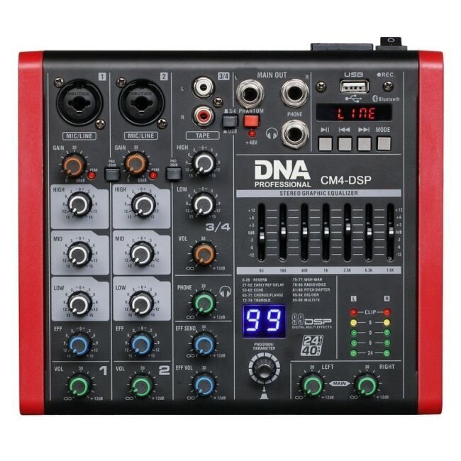 DNA CM4-DSP hinta ja tiedot | DJ-laitteet | hobbyhall.fi