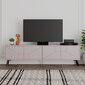 Asir TV-taso 180x50x29,6cm, vaaleanruskea hinta ja tiedot | TV-tasot | hobbyhall.fi