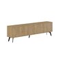 Asir TV-taso, 180x50x29,6cm, beige hinta ja tiedot | TV-tasot | hobbyhall.fi