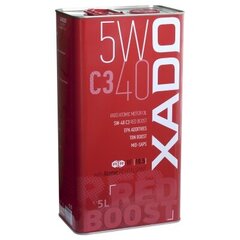 Xado Atomic Oil -moottoriöljy 5W-40 C3 Red Boost, 5L hinta ja tiedot | Moottoriöljyt | hobbyhall.fi