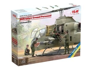 Liimattava malli ICM 53102 Helicopters Ground Personnel (Vietnam War) 1/35 hinta ja tiedot | Koottavat pienoismallit | hobbyhall.fi