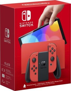 Nintendo Switch OLED -konsoli - Mario Red Edition hinta ja tiedot | Pelikonsolit | hobbyhall.fi