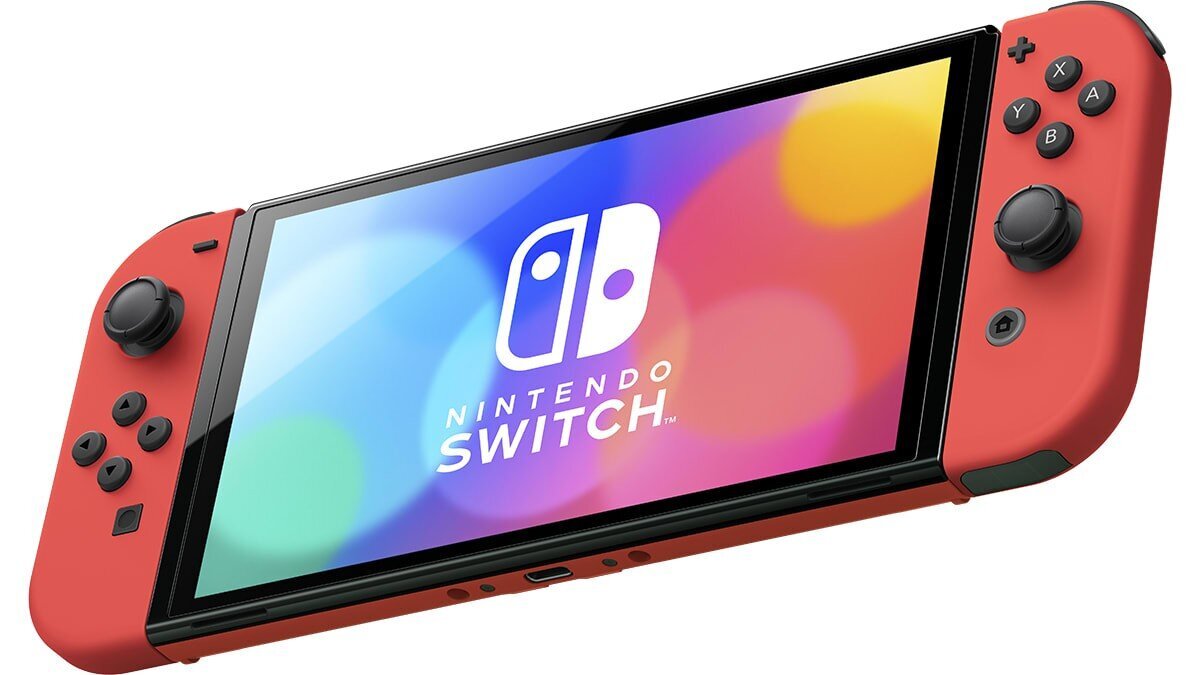 Nintendo Switch OLED -konsoli - Mario Red Edition hinta ja tiedot | Pelikonsolit | hobbyhall.fi